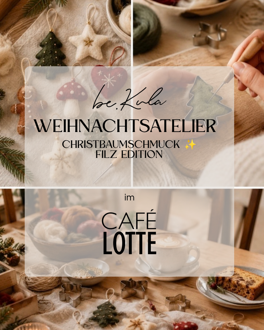 Weihnachtsatelier x Christbaumschmuck im Café Lotte Dortmund 30.11.2026
