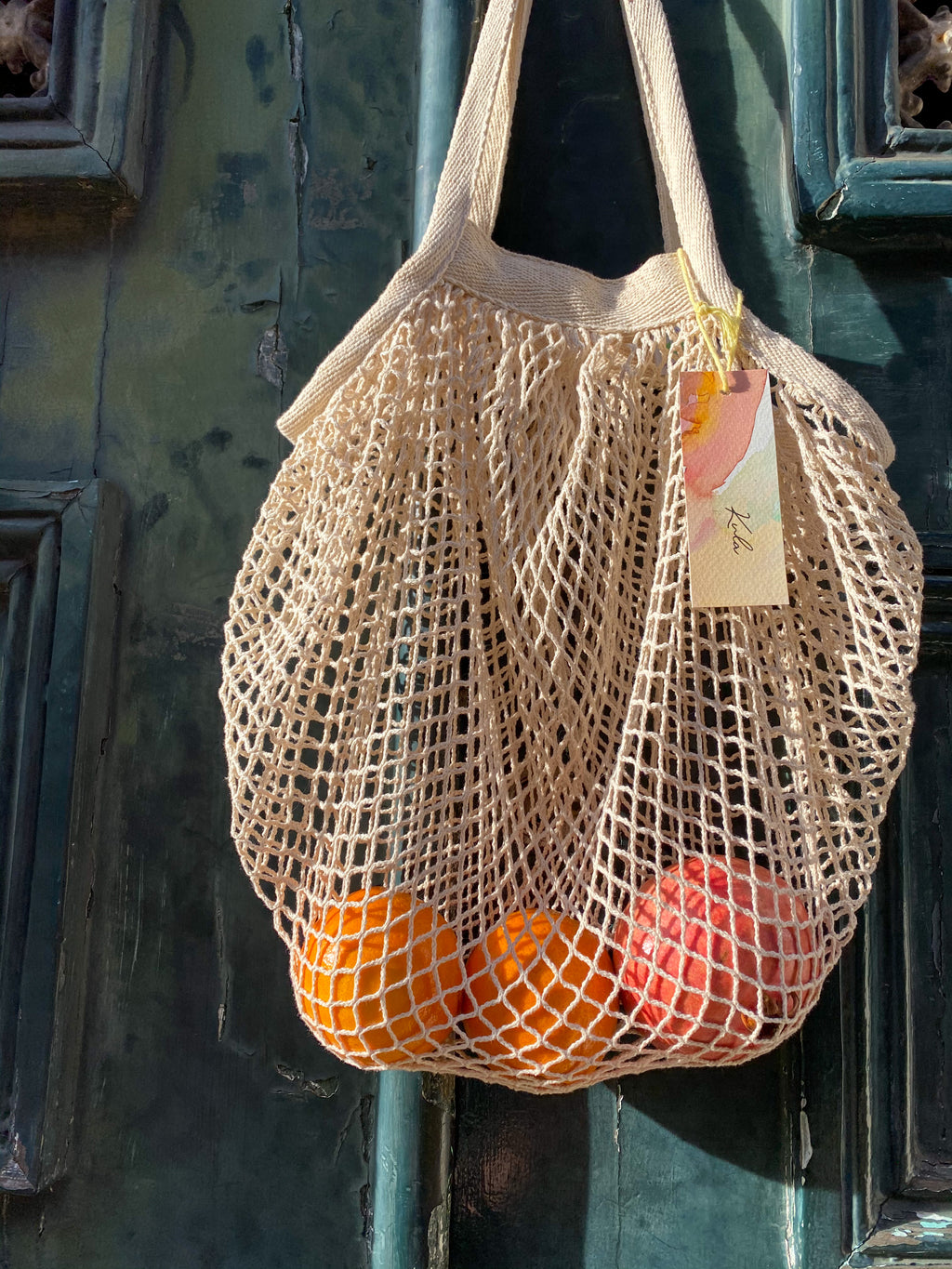 be.Kula Bio-Baumwoll Netztasche GOTS zertifiziert