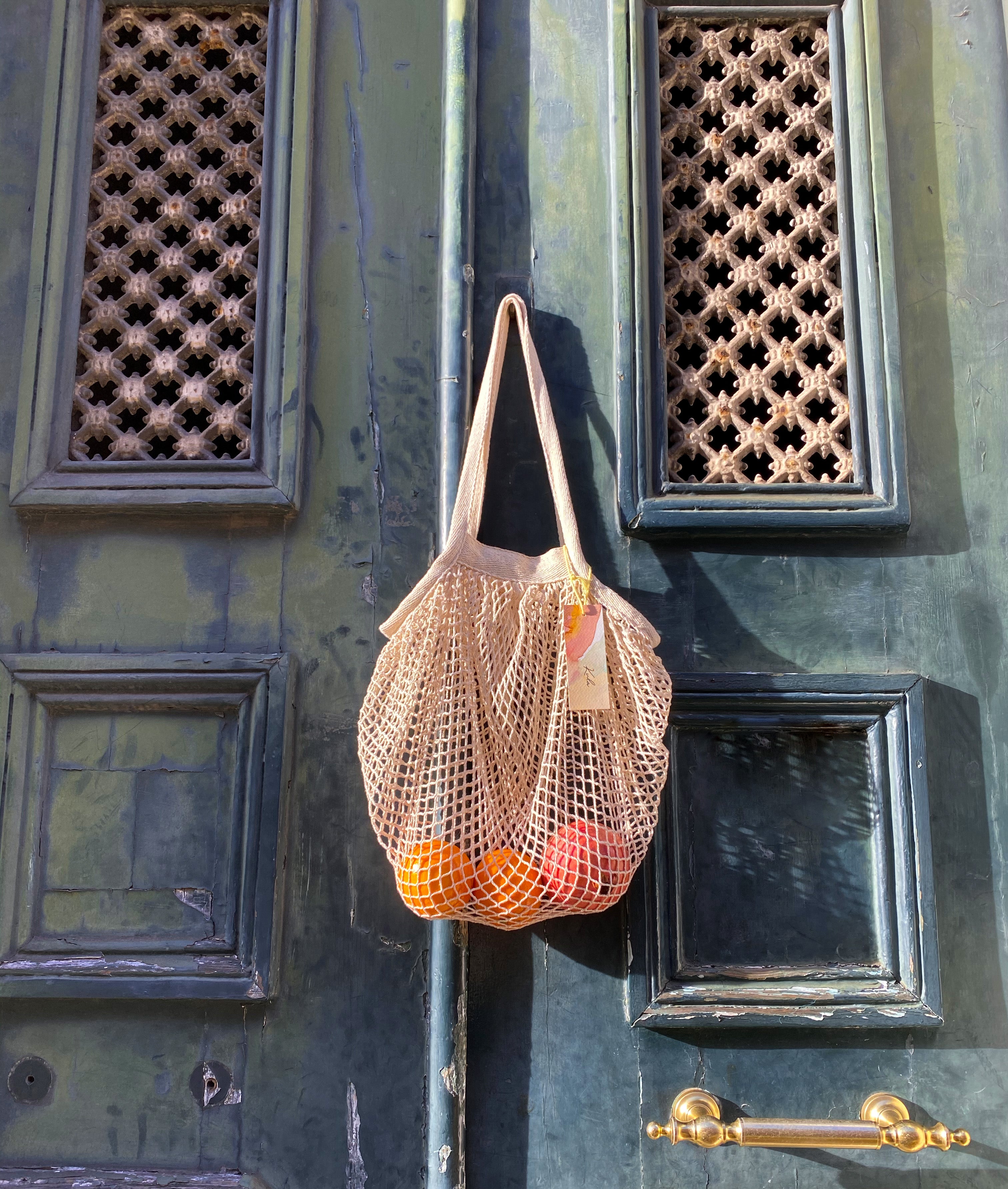 be.Kula Bio-Baumwoll Netztasche GOTS zertifiziert