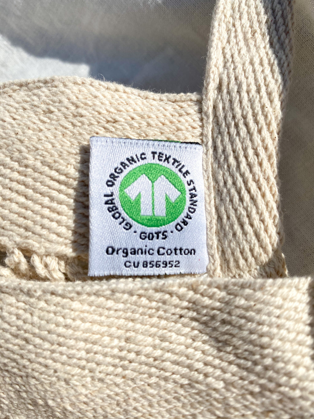 be.Kula Bio-Baumwoll Netztasche GOTS zertifiziert